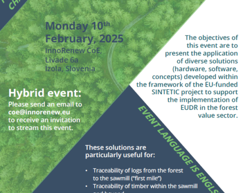 SINTETIC – Online webinar – Harnessing the digital revolution in the forest-based sector